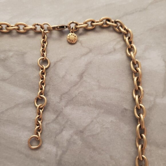 💜 J.Crew Retro Purple Rhinestone Crystal Cluster Burst Statement Necklace 💜 - Picture 10 of 13